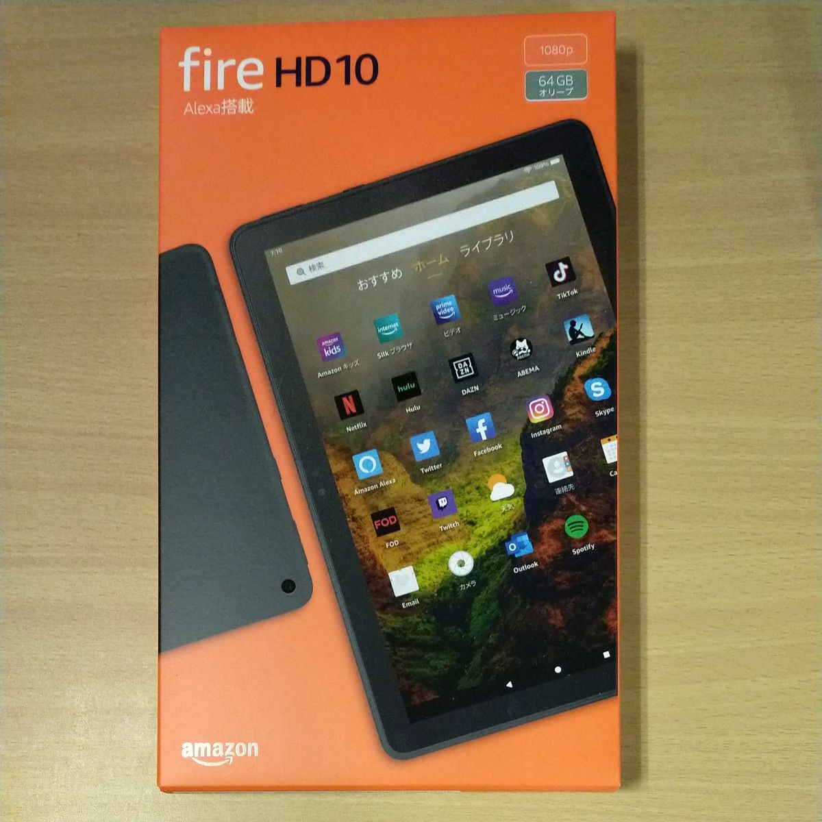 新品未開封】Amazon fire HD10 64GB タブレット オリーブ 第11世代