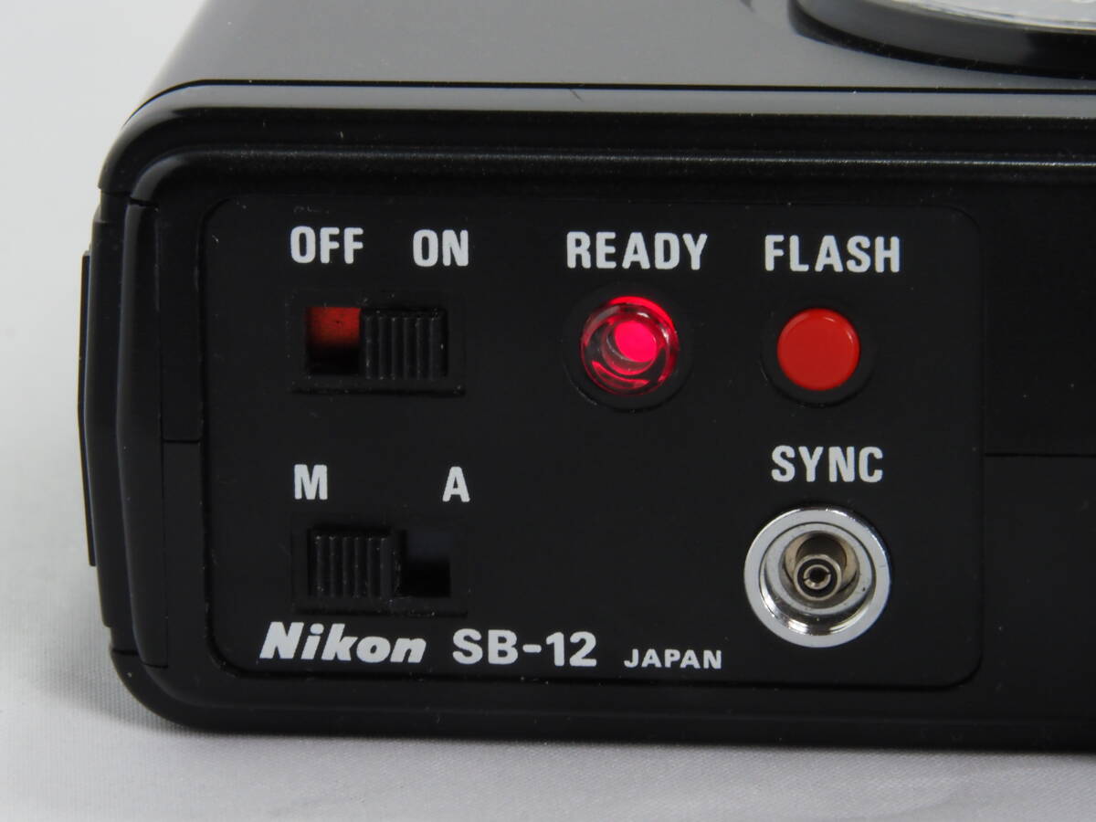 ★　美品　★　ニコン　Nikon F3専用　スピードライト　SB-12 SPEEDLIGHT SB-12_画像4