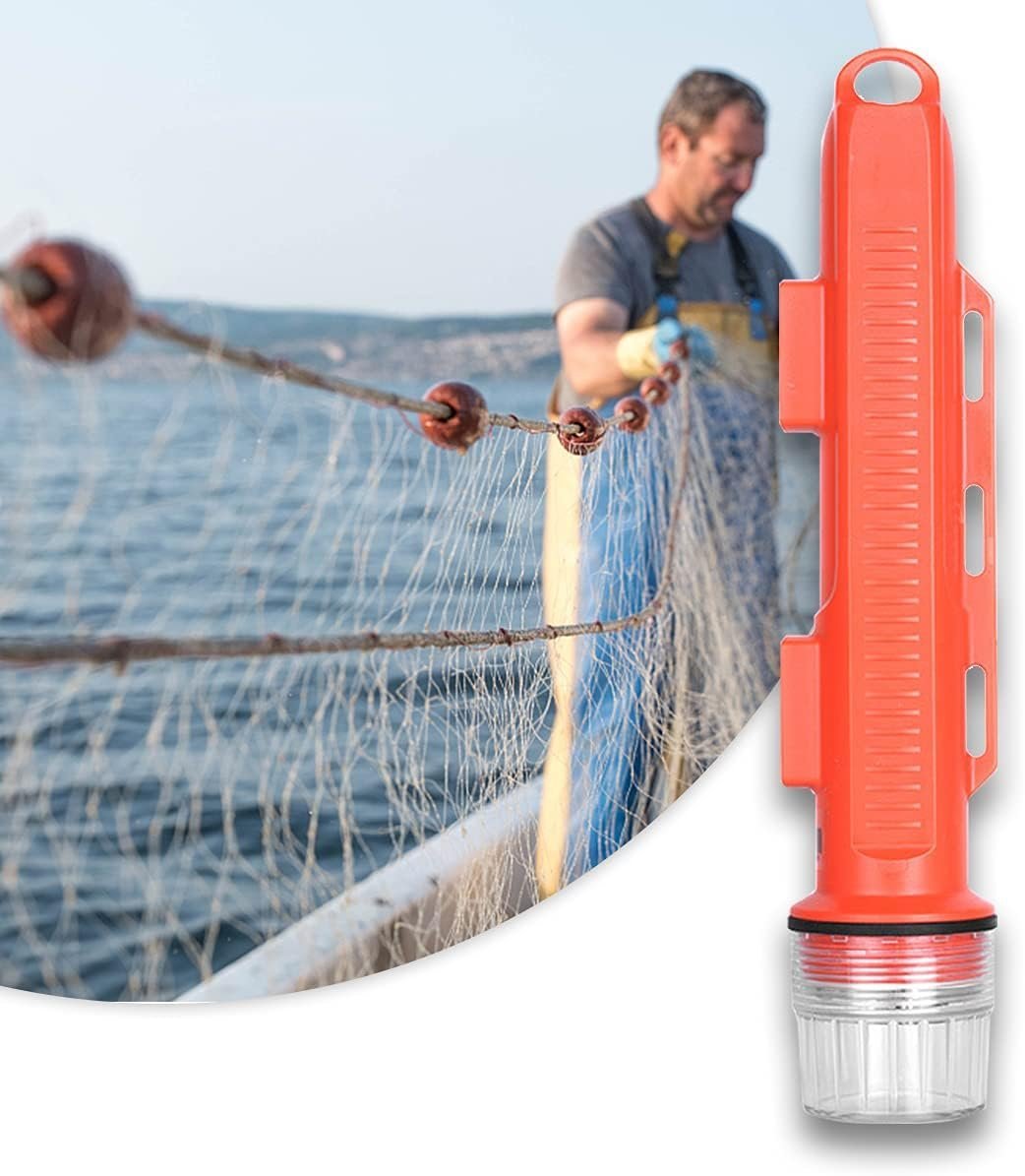プロの漁網追跡装置、Ais漁網追跡ブイ、検索範囲8海里、3000 mAh大容量バッテリー、12日間持続、防水Ipx7