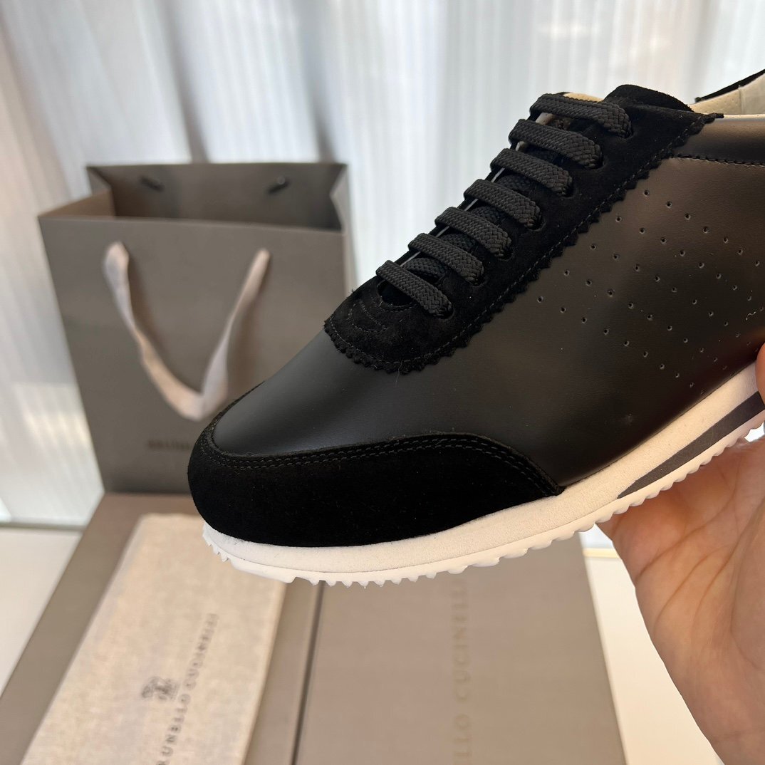 Brunello Cucinelli　ブルネロクチネリ イタリア スニーカー　メンズ　シューズ　靴 夏 スエード カジュアル size:39-44サイズ選択可能 25_画像7