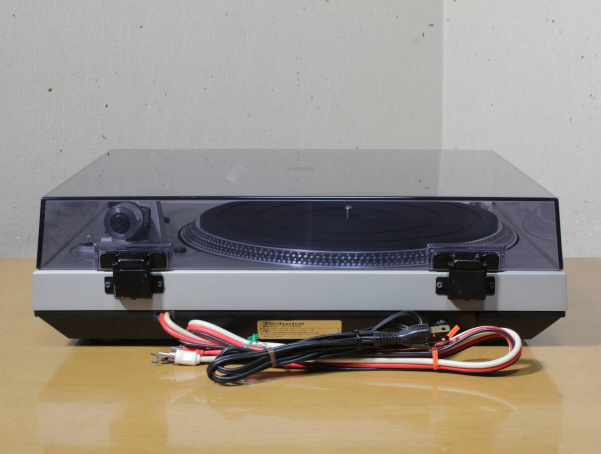 動作良好 美品 【 Technics SL-1300 】 フルオート ターンテーブル 取説付き テクニクス_画像5