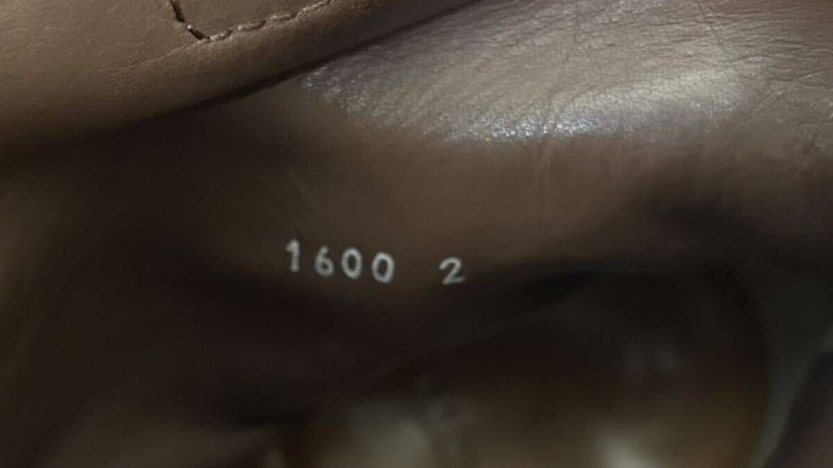 20240320【Moto】モト ブーツ ペコスブーツ 2 レザー 1600の画像5