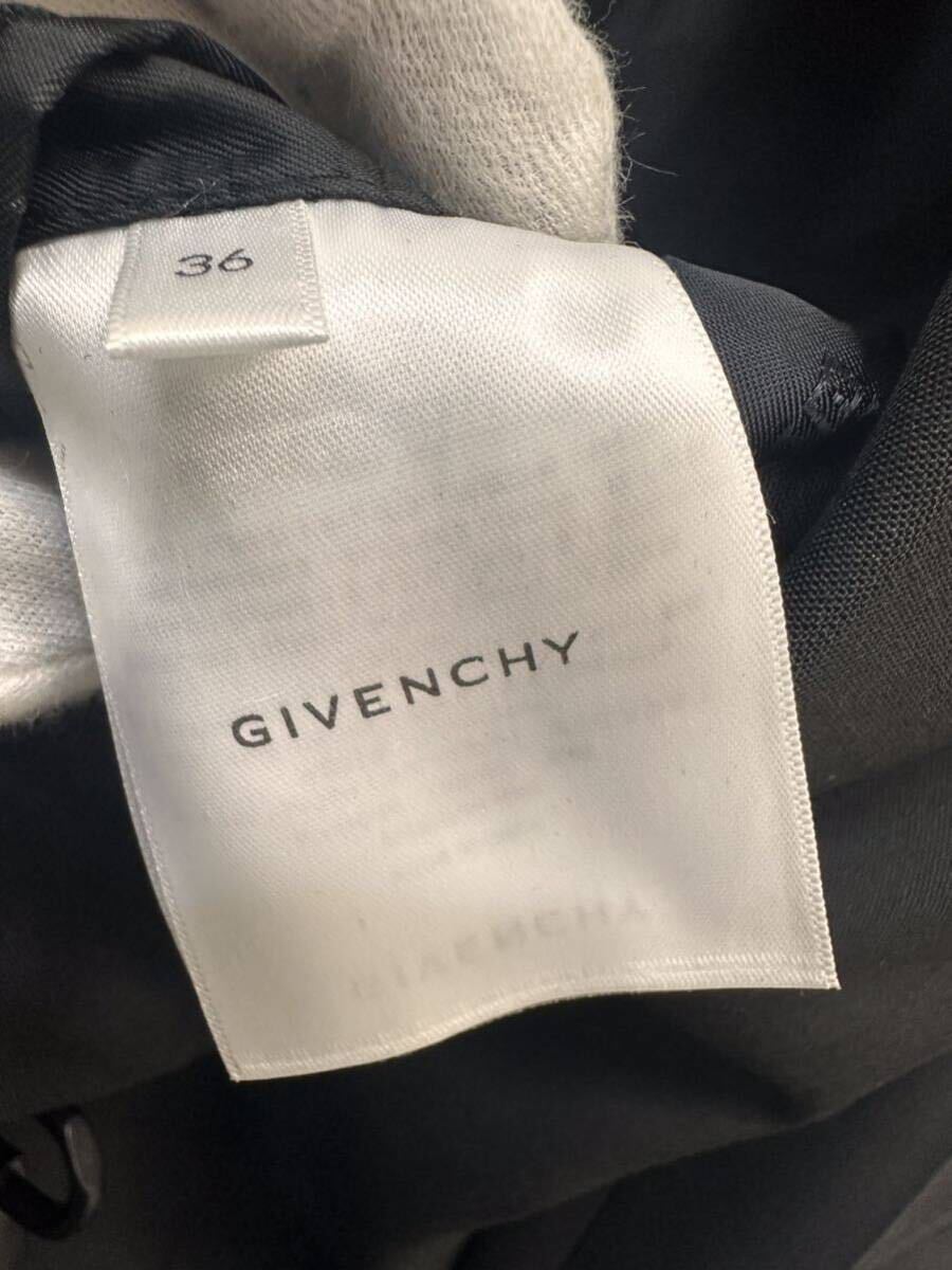 20240327【GIVENCHY】ジャケット ウール プリーツディテールUロック 36 BW30DW1497_画像9