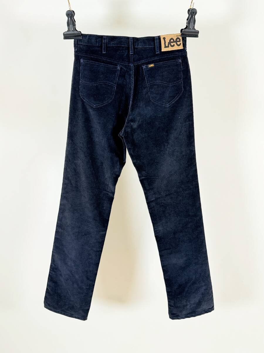 希少《Mint Condition(未洗い) / 200-2841 / Navy / W34 L34》80s 美品【 Lee アメリカ製 ビンテージ 紺 ネイビー コーデュロイ パンツ 】_画像10