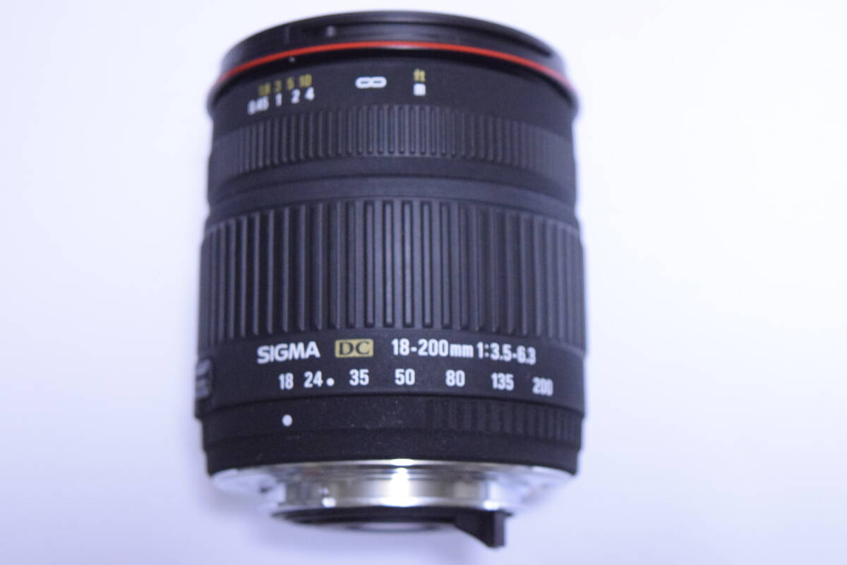 ★美品★SIGMA シグマ SIGMA ZOOM 18-200mm F3.5-6.3 DC for PENTAX#1049_画像3