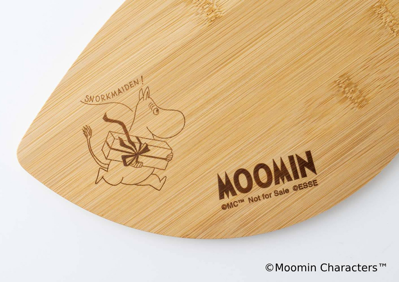 [MOOMIN ムーミン]　リーフ型カッティングボード　ESSE付録　2023年10月号_画像2