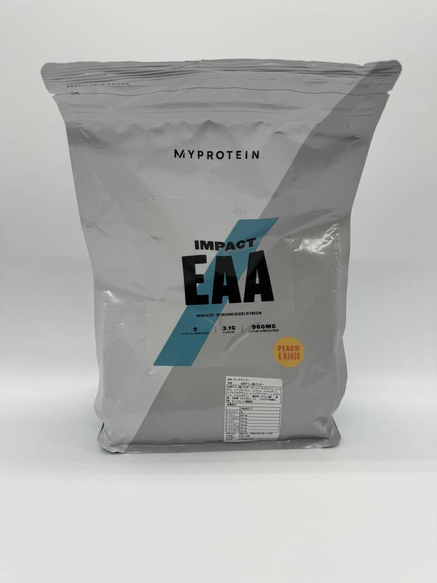  новый товар нераспечатанный товар мой протеин MYPROTEIN EAA PEACH &MANGO