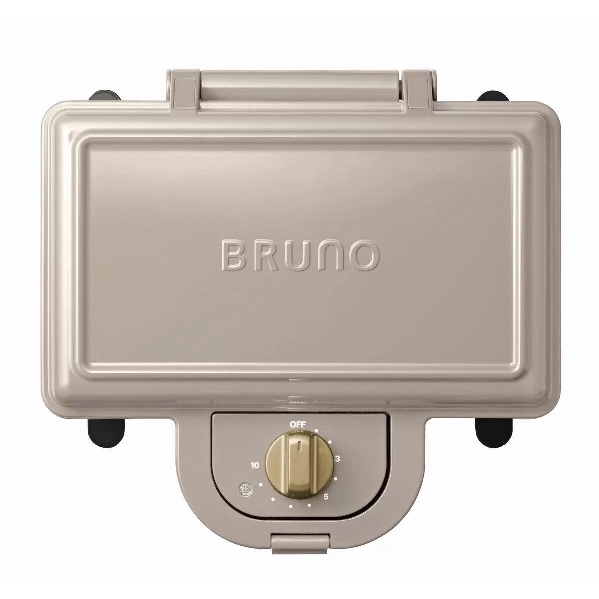 BRUNO ブルーノ ホットサンドメーカー ダブル グレージュ BOE044-GRG