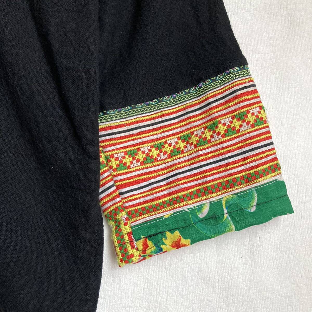 AMINA アミナ エスニック 刺繍 ジャケット 羽織り 民族衣装 アジアン チャイハネ_画像6