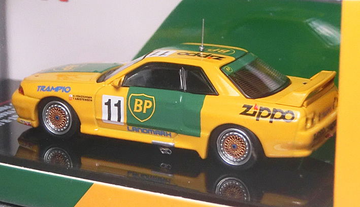 1/64スケール　BPトランピオGT-R（No.11）1993JTCインターテック優勝　日産スカイラインGT-R [R32] *INNO models製 *品番IN64-R32-BP *04_画像4