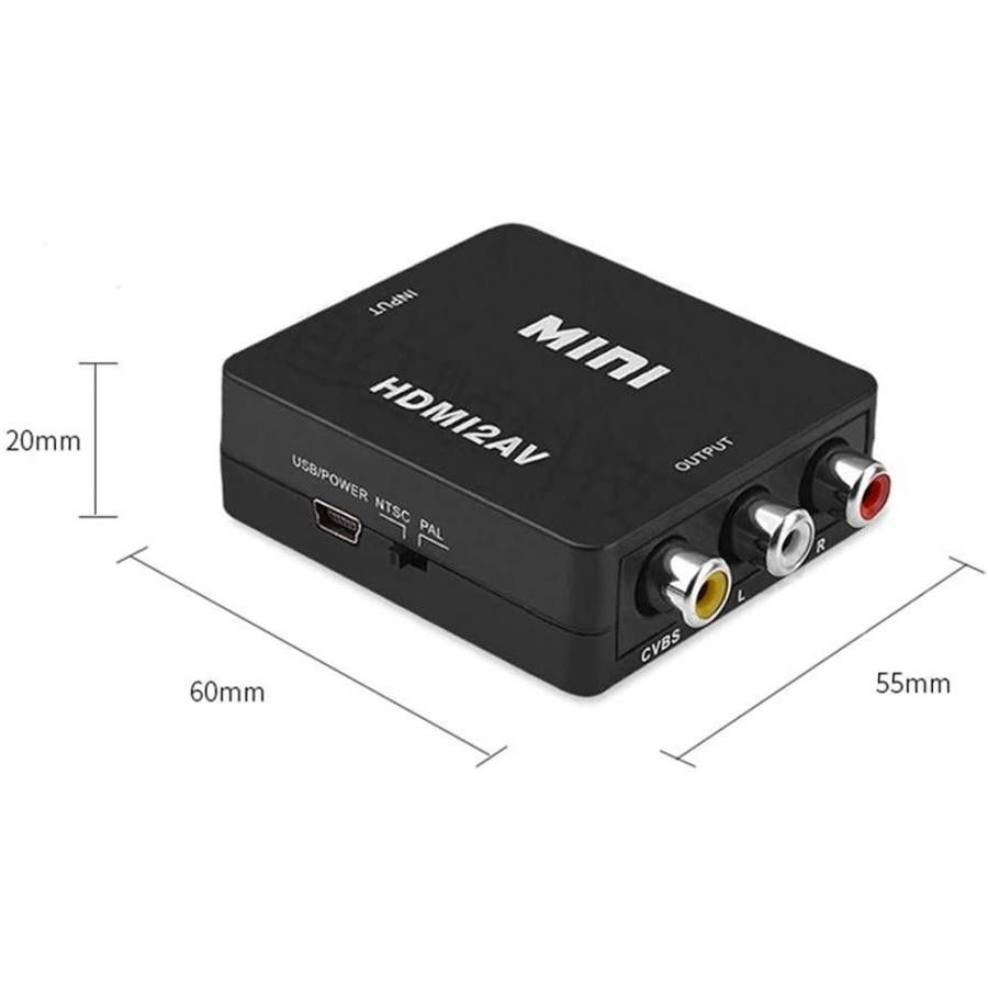 ☆彡HDMI to RCA 変換 アダプター☆彡 変換アダプタ