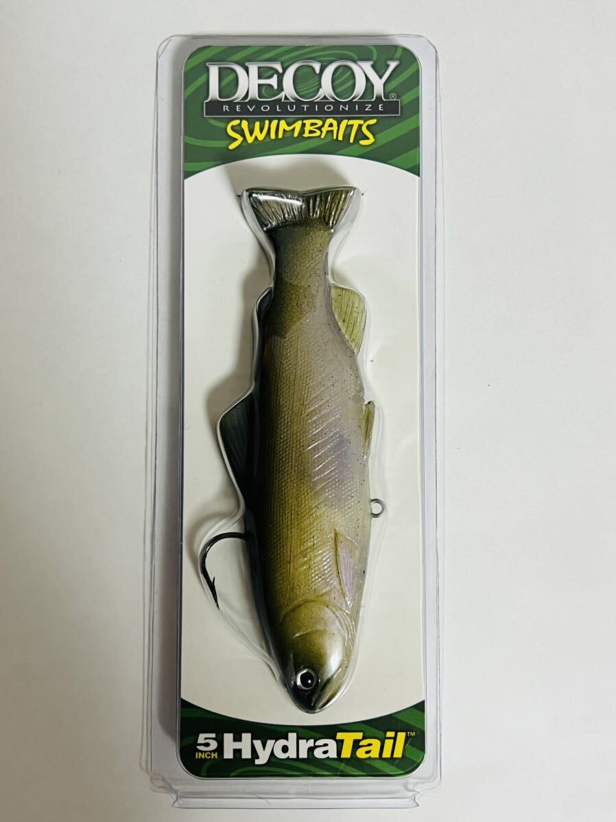 ☆ 送料無料 ☆ ③DECOY SWIMBAITS HYDRA TAIL デコイ ハイドラテール スイムベイト 5インチ ☆ ビッグベイト シーバス 怪魚 ビッグバスに_画像1