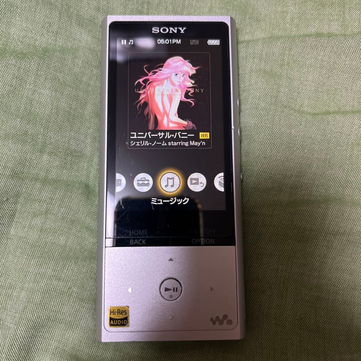 SONY NW-ZX100 ソニー ウォークマン WALKMAN ポータブルオーディオプレーヤー ハイレゾ 充電ケーブル付き