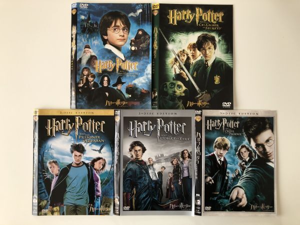 B25362 used DVD( cell version )* Harry *pota-. person. stone * secret. part shop * other 3 point 5 point set (Disc 11 sheets ) case none 