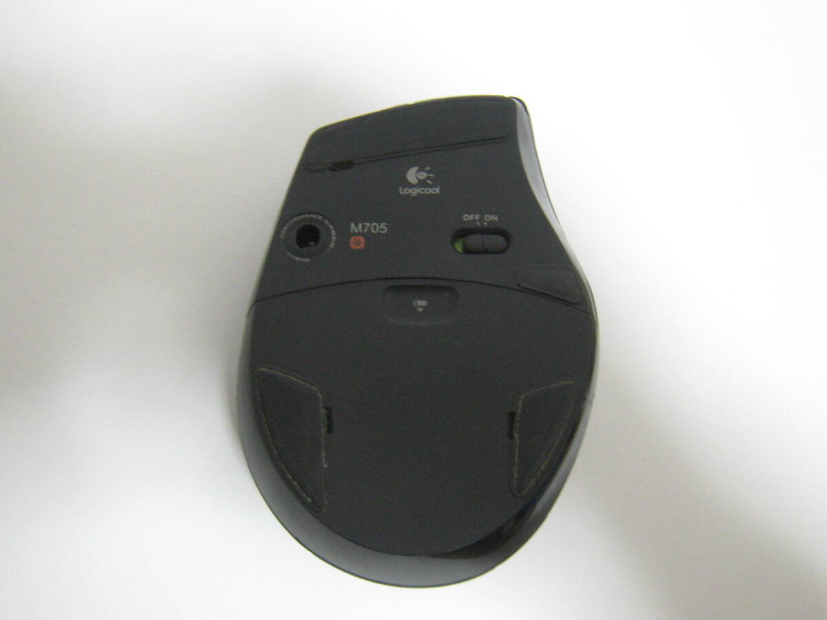 5ボタン Logicool ワイヤレスマウス M705 No148の画像2