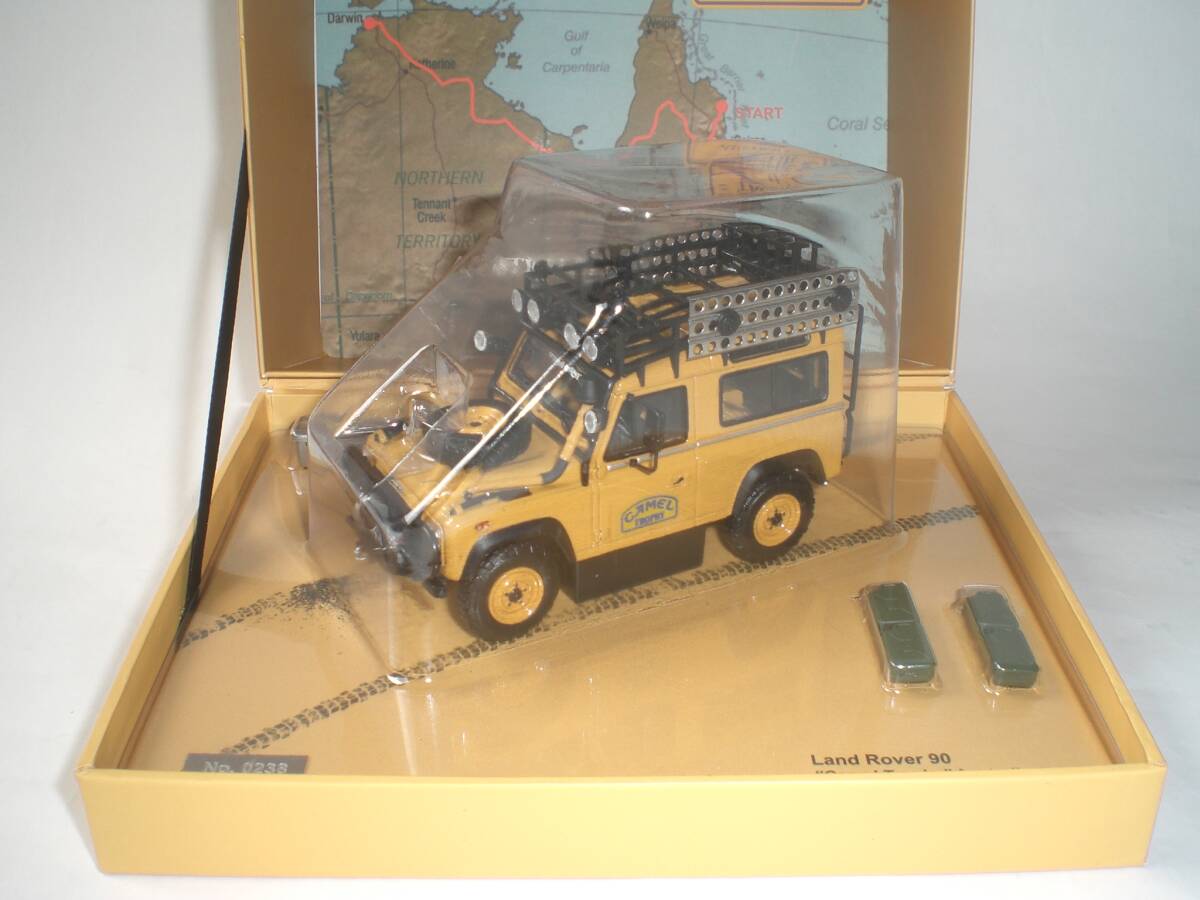 未開封★ALMOST REAL 1/43 410213 Land Rover 90 ”Camel Trophy” Australia 1986★オールモストリアル/ランドローバー90の画像1