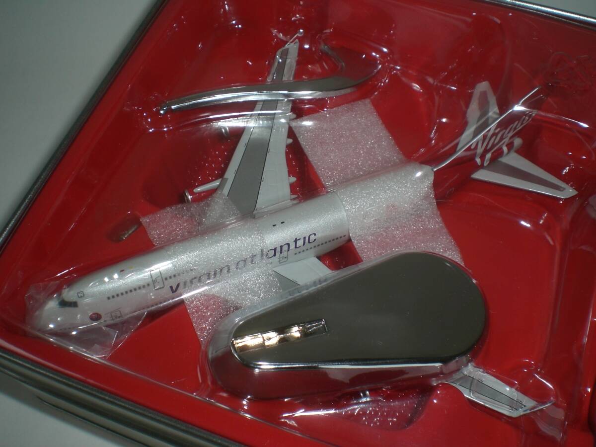  valuable *GJ 1/400va- Gin Atlantic aviation 21 anniversary [Birthday Girl]G-VFAB B747-400*Virgin Atlantic ~Lady Penelope~