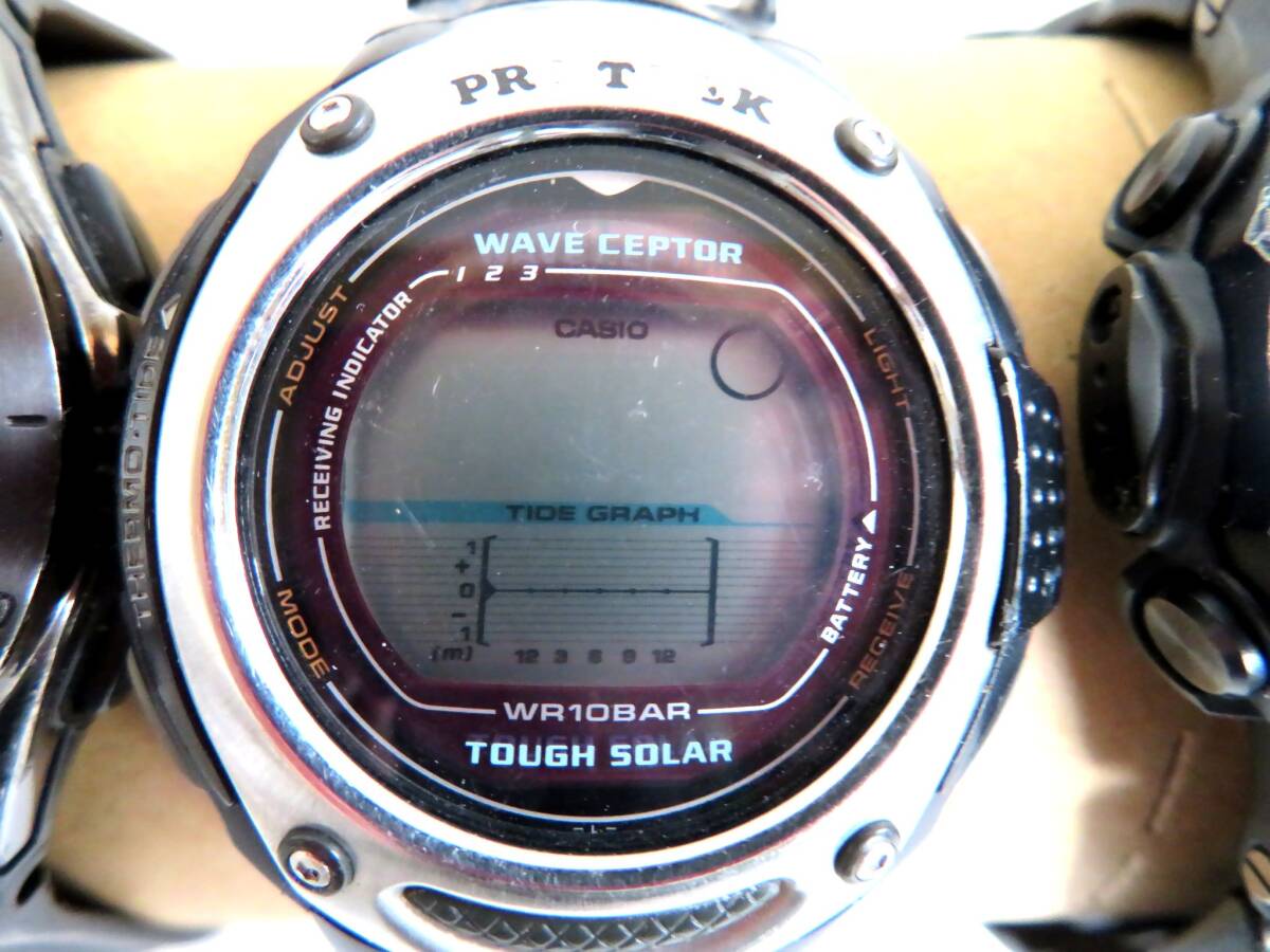●【ト足】Casio G-SHOCK まとめ売り セット PRO TEX デジアナ タッチソーラー ベビーG メンズ 男性 腕時計 CC000ZZG76_画像4