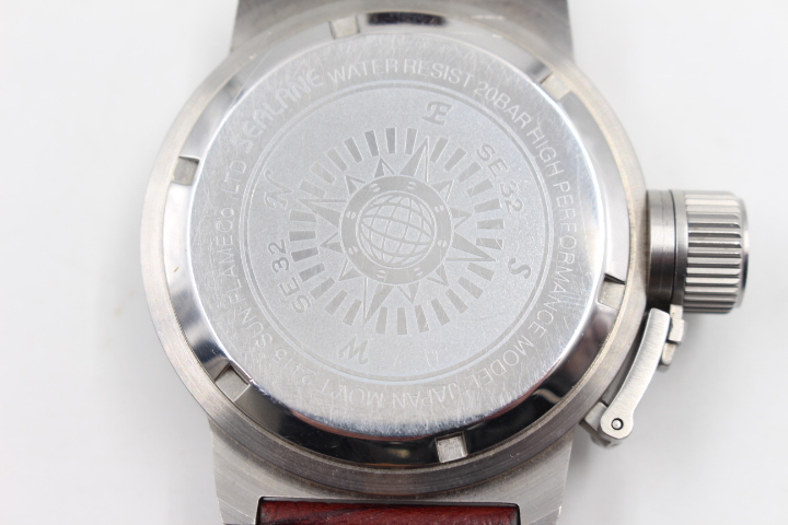 ☆【え仙】SEALANE シーレーン 腕時計 アナログ SE32 20BAR デイト クオーツ MCZ01ZZH32_画像5