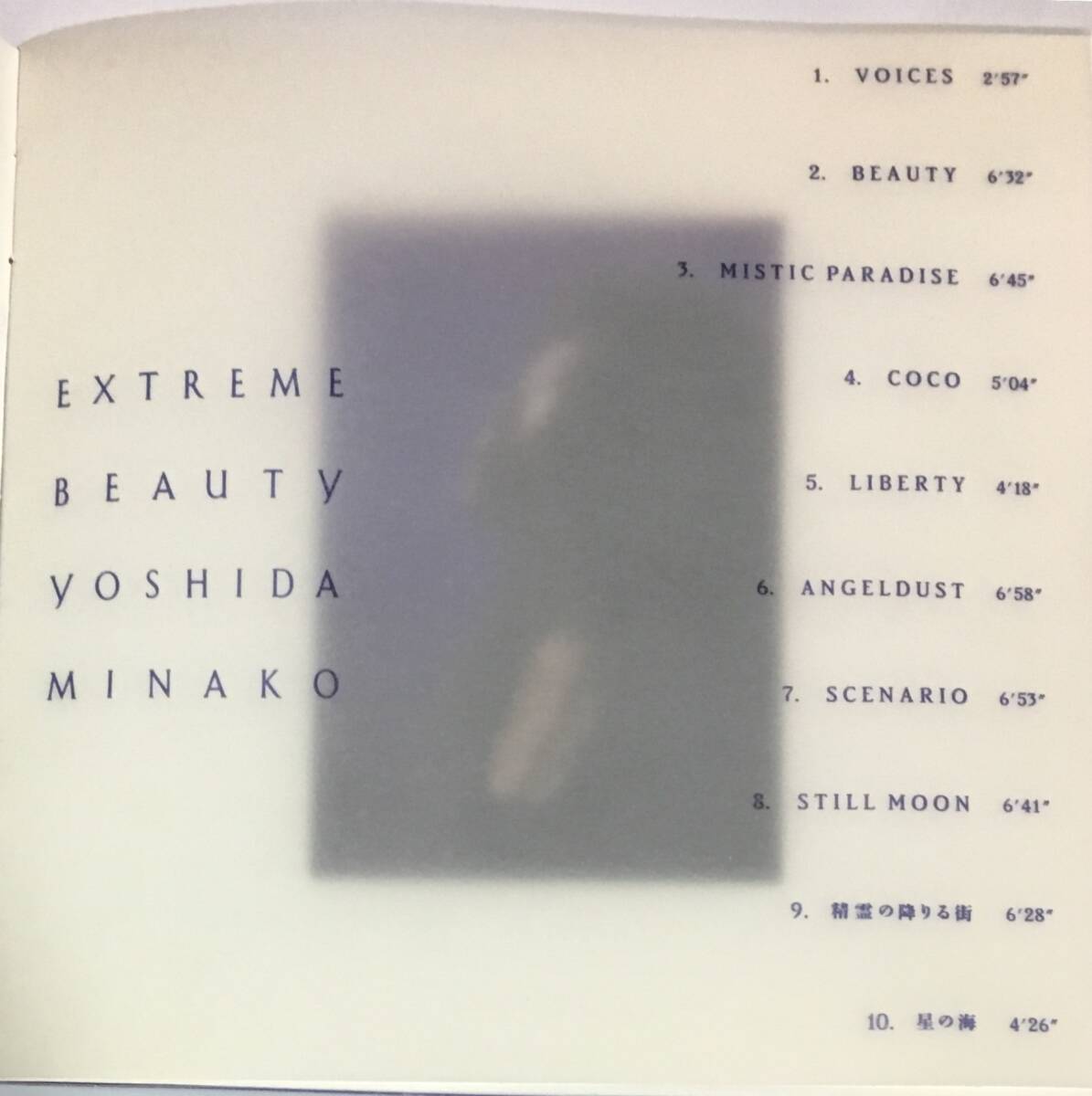 95年ビクター帯付きCD 吉田美奈子/EXTREME BEAUTYの画像3