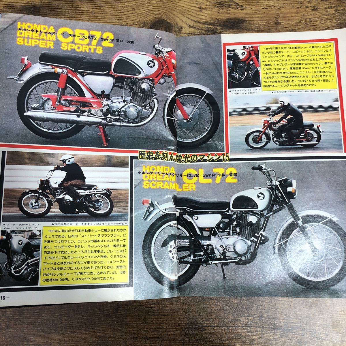 【バイク雑誌　1977.1発行】モーターサイクリスト　1970年代バイク雑誌_画像2