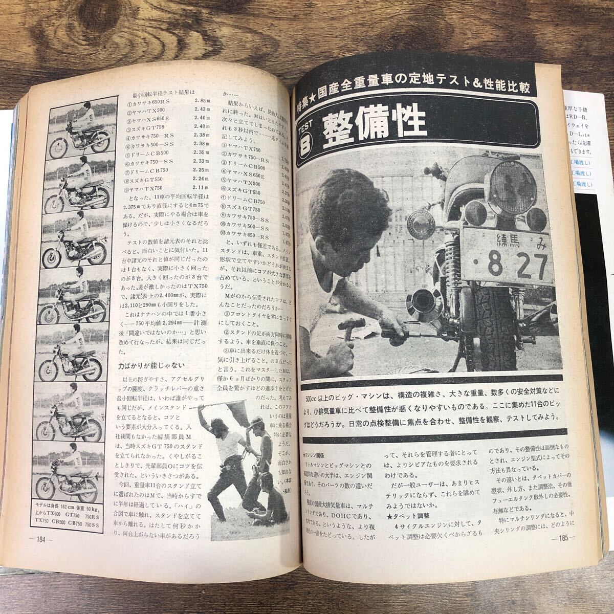 【バイク雑誌　1973.12発行】モーターサイクリスト　1970年代バイク雑誌_画像4