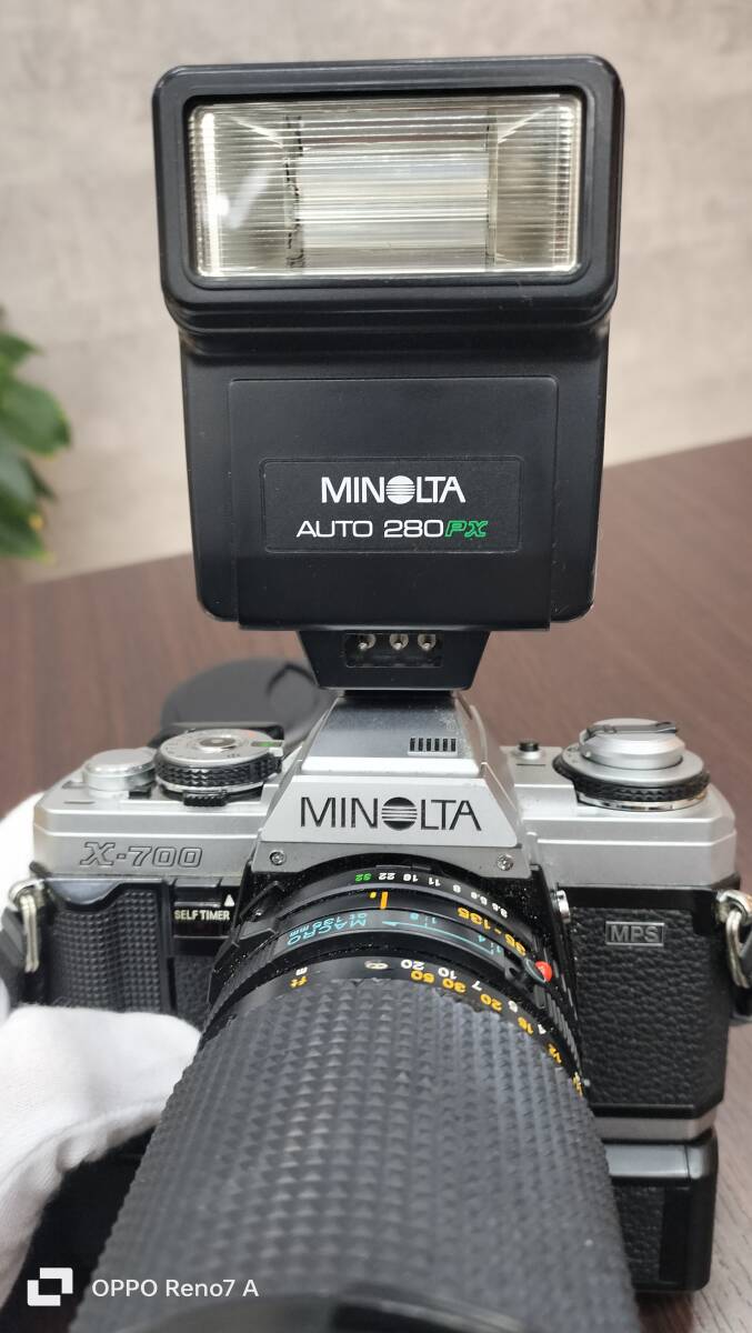 （1153）MINOLTA X-700 zoom35-135mm 1:3.5-4.5 AuTO 280Px ☆動作未確認_画像6