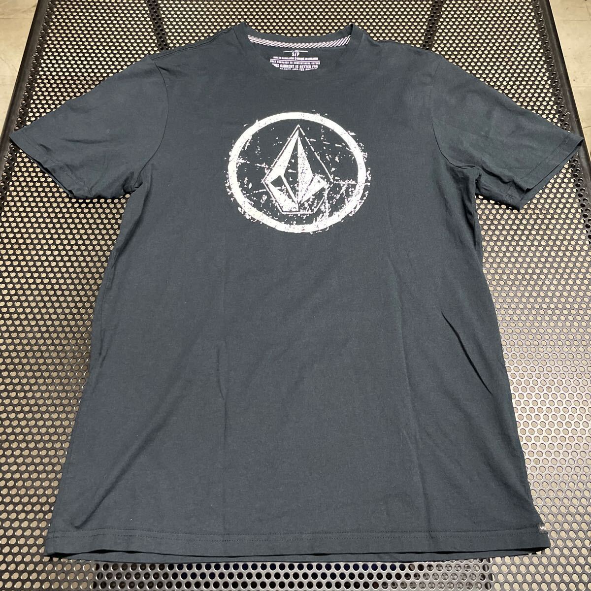 ボルコム volcom 半袖 プリント Tシャツ 黒 ブラック Sサイズ 半袖Tシャツ_画像1