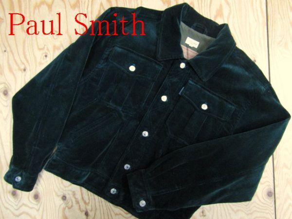 ★ポールスミス PoulSmith★メンズ ジージャンデザイン コーデュロイジャケット★R60310060A_画像1