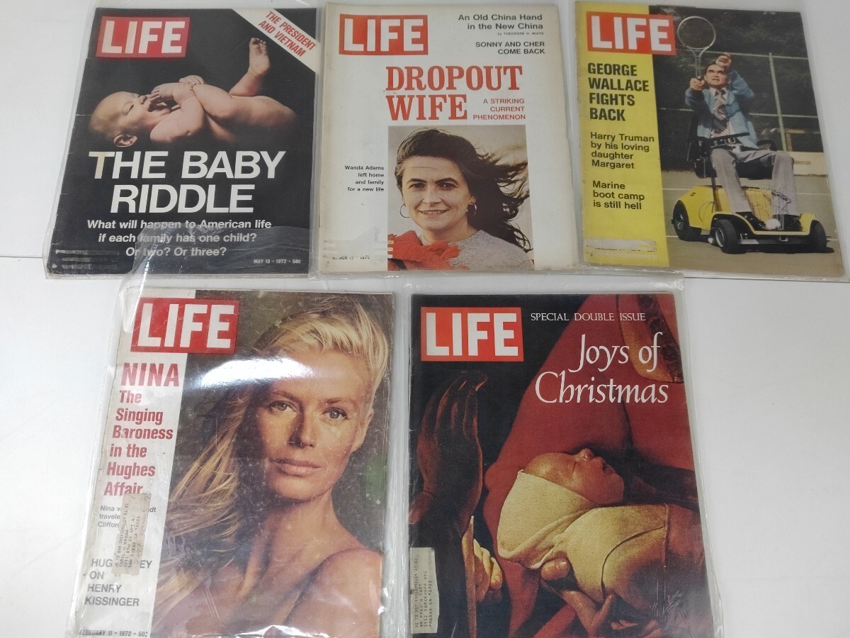 USA 当時物 LIFE ライフ 1960/70年代 まとめ マガジン 雑誌 ビンテージ おまけ 日本語版 The Best of LIFE タイムライフブックス 写真集の画像4