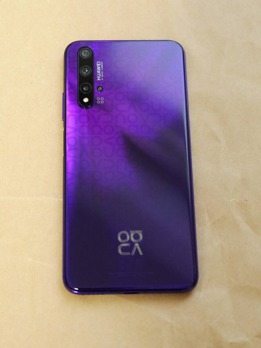 6300円 HUAWEI NOVA5T ミッドサマーパープル 楽天モバイル - Android 6300円 HUAWEI NOVA5T ミッドサマーパープル 楽天モバイル - Android