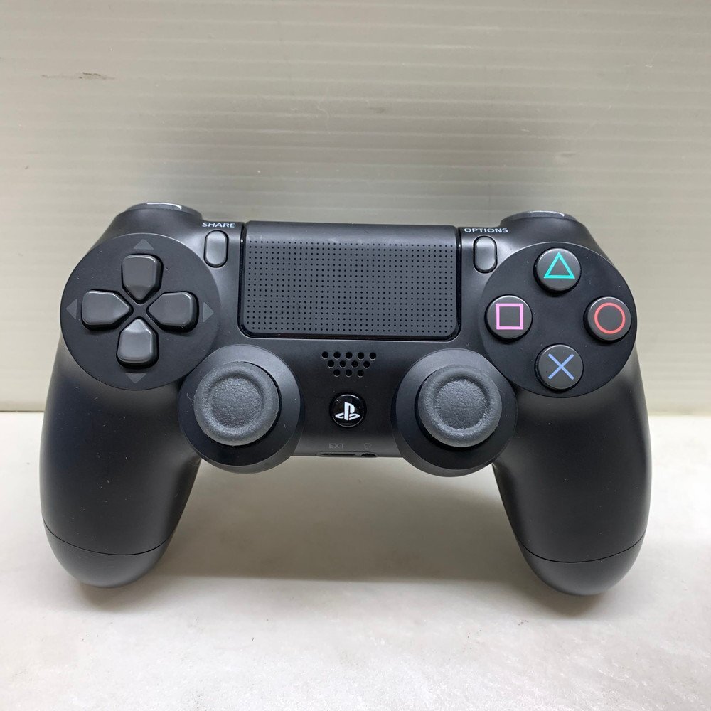 MIN 【現状渡し品】 Playstation プレイステーション 4 ジェット・ブラック 500GB CUH-2100AB01 〈033-240326-AB-6-MIN〉_画像6