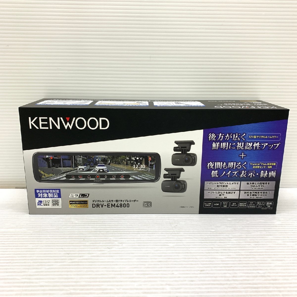 MIN【未使用品】 MSMK KENWOOD ドライブレコーダー DRV-EM4800 未使用品 開封品 〈96-240301-MK-12-MIN〉_画像1