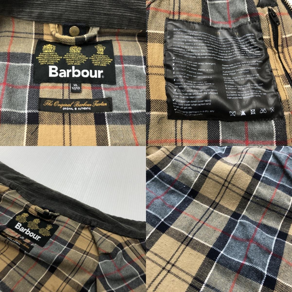 TEI 【中古品】 BARBOUR INTERNATIONAL JACKET ブラック サイズXL バブアー レディース 〈169-240327-MA-10-TEI〉_画像8