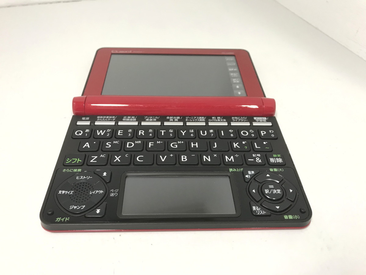 FUZ【中古品】 CASIO カシオ 電子辞書 EX-word DATAPLUS7 XD-N4800 【101-210412-YS-8-FUZ】の画像1