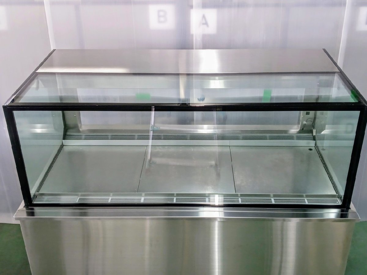 H【落札後送料連絡/美品】和田製作所 特注ピザ用冷蔵ショーケース 1 H【落札後送料連絡/美品】和田製作所 特注ピザ用冷蔵ショーケース 1