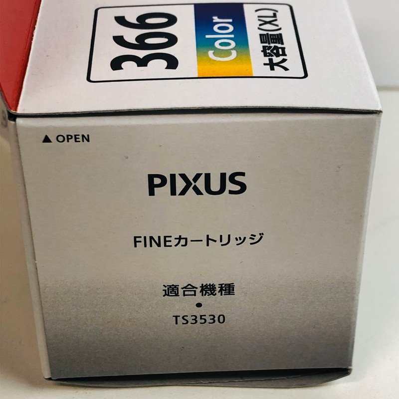 ICH【未使用品】 未使用 Canon キヤノン インク BC-366 純正 カラー ※期限2025.9 〈88-240305-aa5-ICH〉_画像5