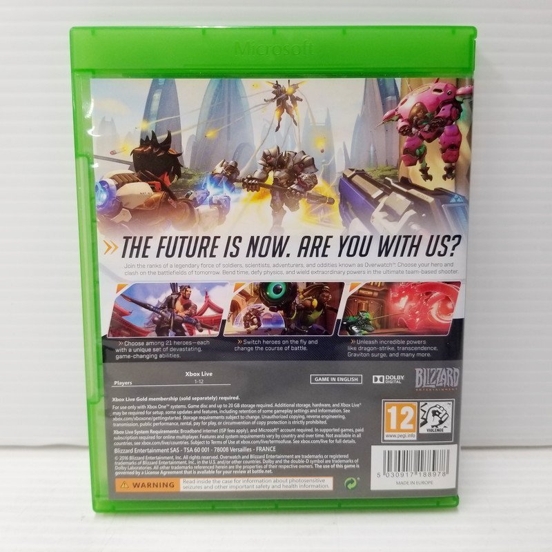 IZU[ present condition delivery goods ] Overwatch Origins Edition import version (023-240309-AS-01-IZU)