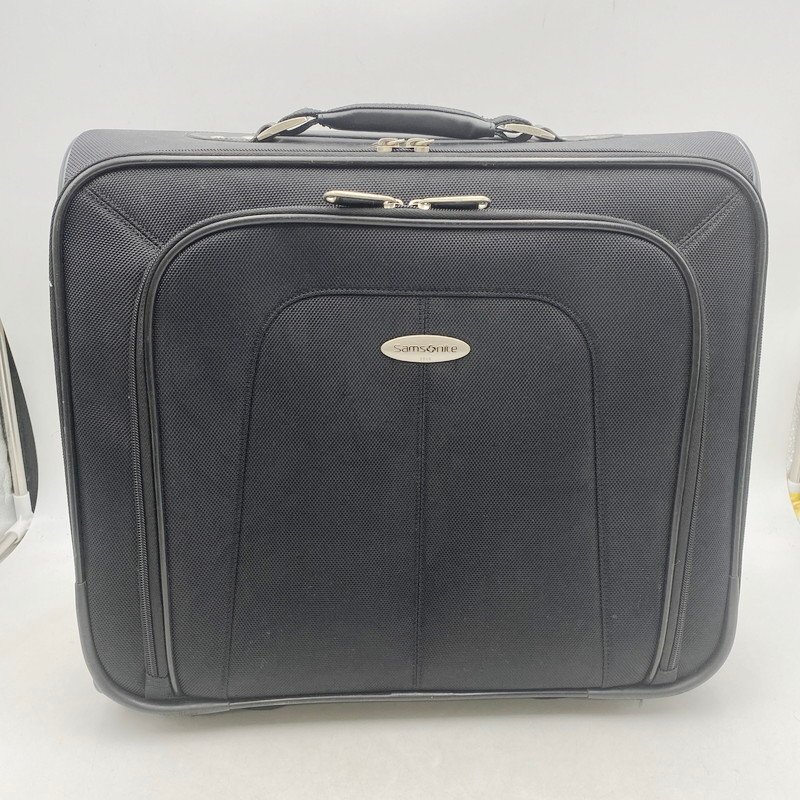 IZU【中古品】 サムソナイト SAMSONITE スーツケース キャリーケース ビジネスバッグ 仕切り付き 〈188-240320-KM-01-IZU〉_画像1