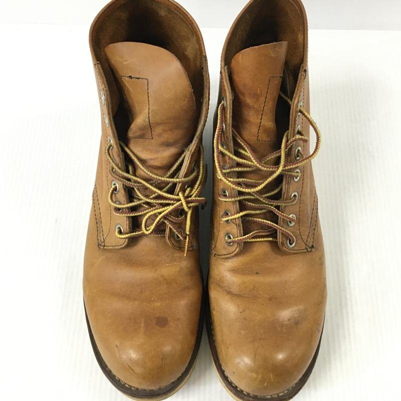 TEI[ present condition delivery goods ]RED WING 9107 HERITAGE WORK 6 ROUND TOE BOOT Red Wing boots leather original leather 26.5cm (164-240321-MA-18-TEI)
