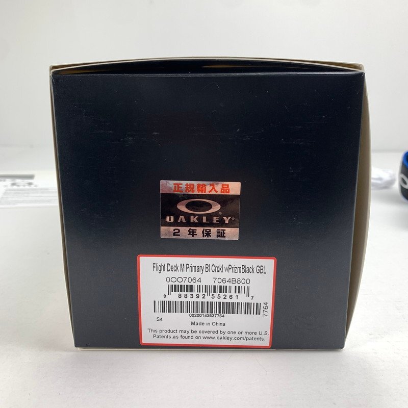 FUZ【中古美品】 OAKLEY オークリー フライトデッキM 7064B800 ゴーグル スポーツ 〈119-240323-YY-76-FUZ〉の画像6