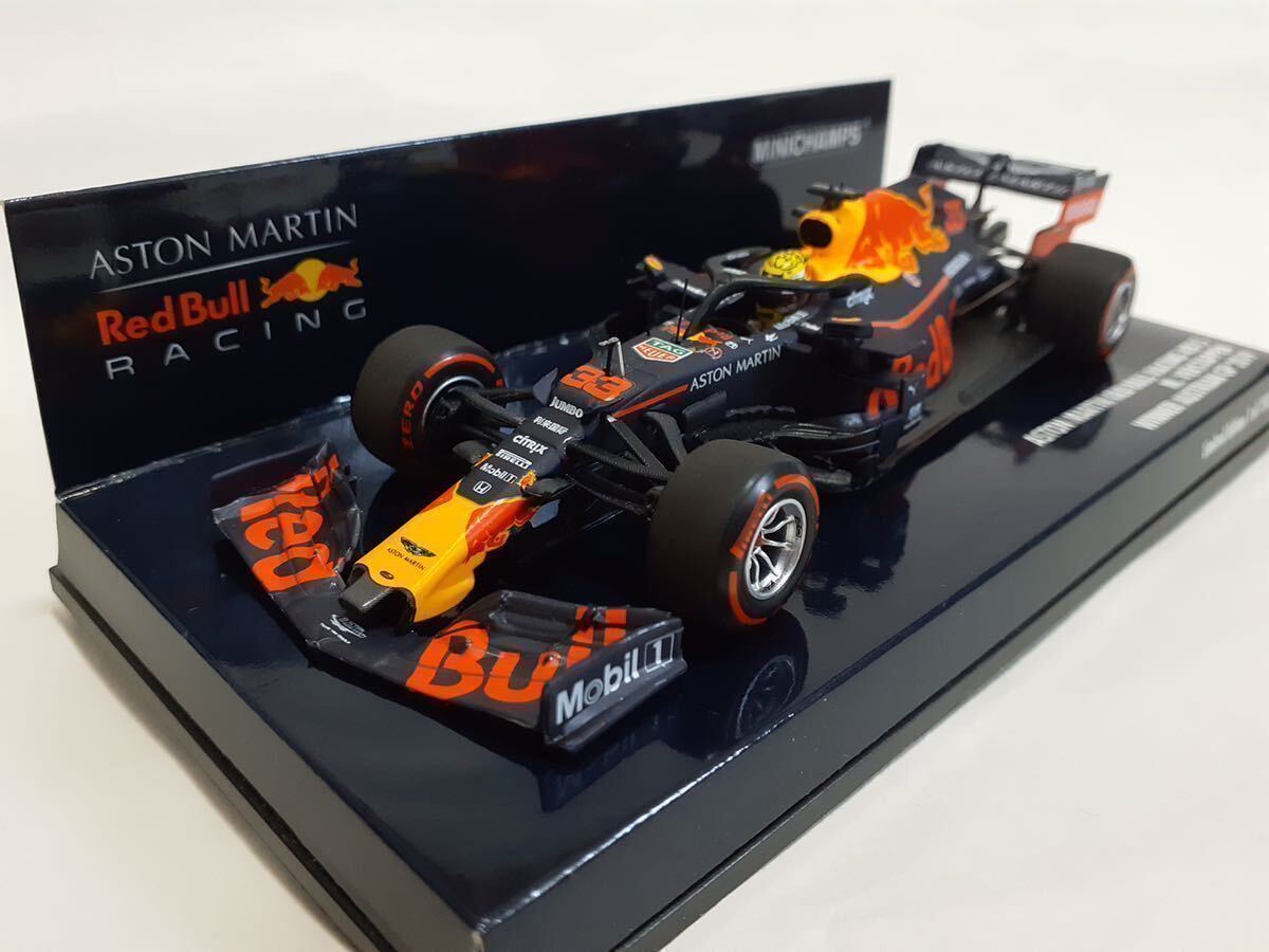 Minichamps 1/43 アストンマーチン レッドブル ホンダRB15 #33 M.フェルスタッペン オーストリアGP優勝 2019_画像1