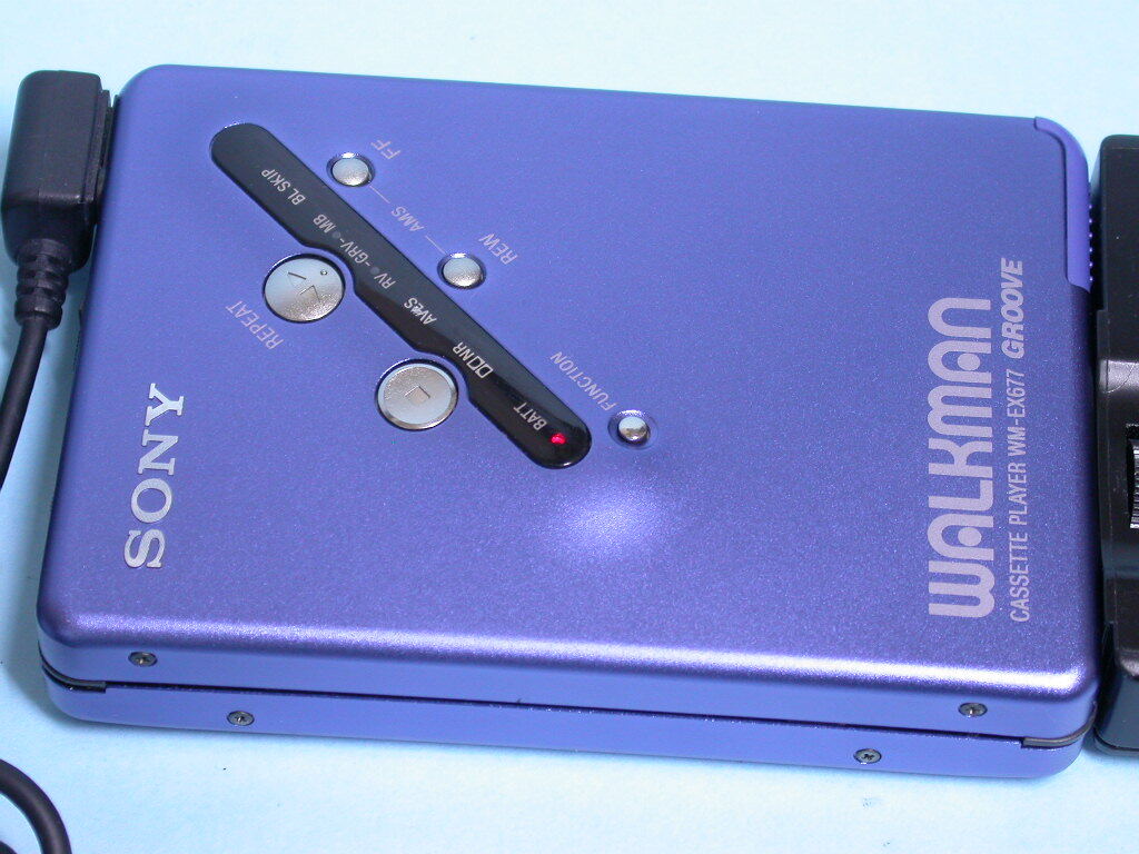 Yahoo!オークション - SONY ウォークマンWM-EX677(その9)青 極上 Yahoo!オークション - SONY ウォークマンWM-EX677(その9)青 極上