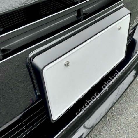 トヨタ プロボックスバン対応 軽量ナンバーベース 角度5度付き フロント専用 塗装可能台座 NCP16#系モデル等 G/F/DX/コンフォート/GL等_画像1