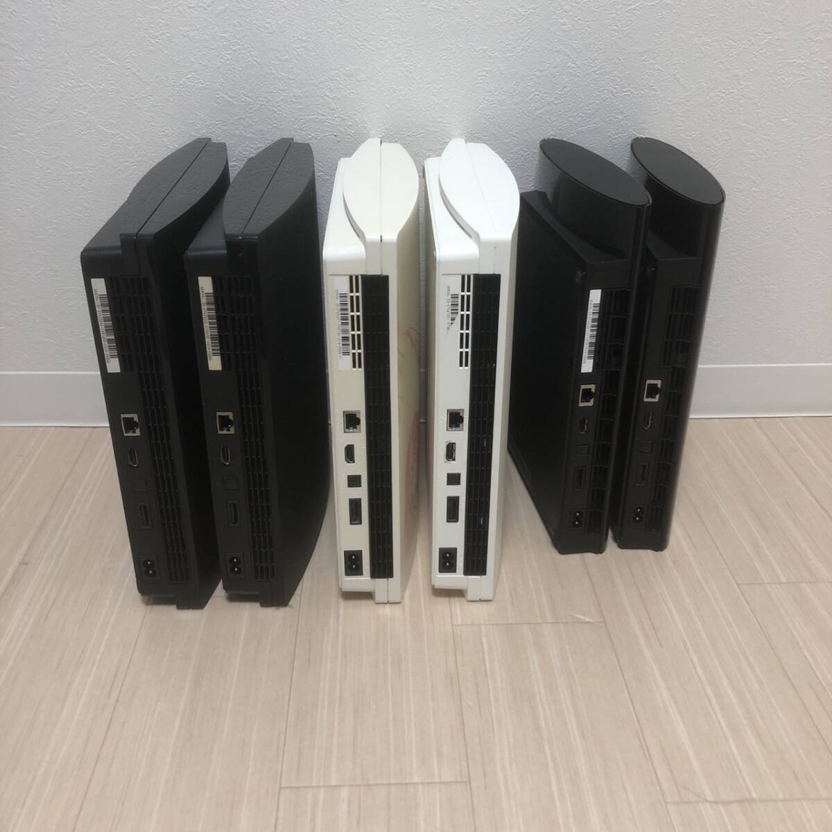 【ジャンク品】 SONY PS3 プレステ3 本体 2000番 4台 4000番 2台 計6台 ソニー プレステ プレイステーション PlayStation ブラック_画像1