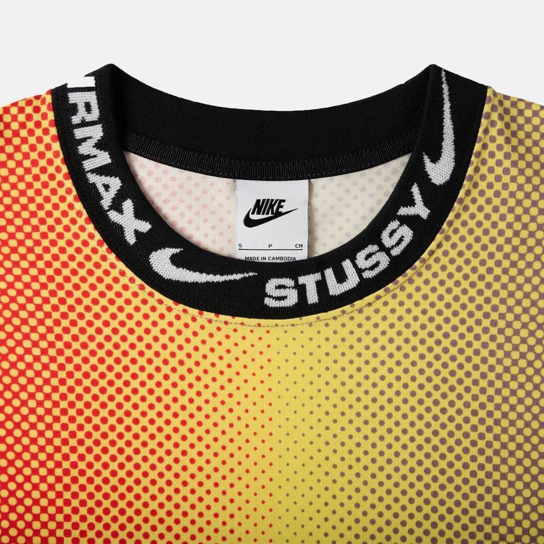 希少 XS サイズ 新品 STUSSY NIKE NRG LS TOP ナイキ ステューシー ロングスリーブ ジャージトップ ロンT モックネック ゴルフ golf JORDAN_画像6