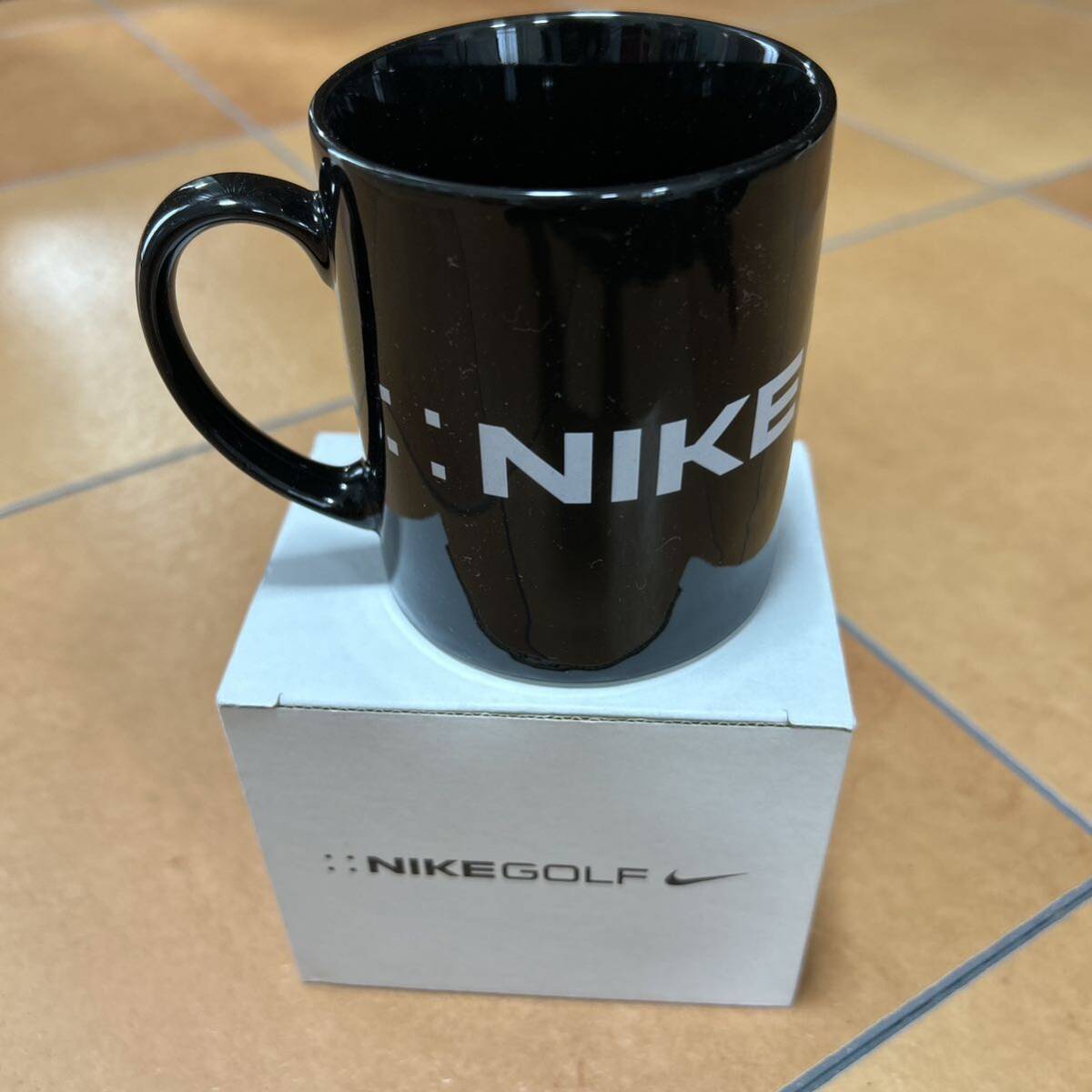 非売品 新品 NIKE golf ナイキ ゴルフ マグカップ デッドストック ブラック_画像3