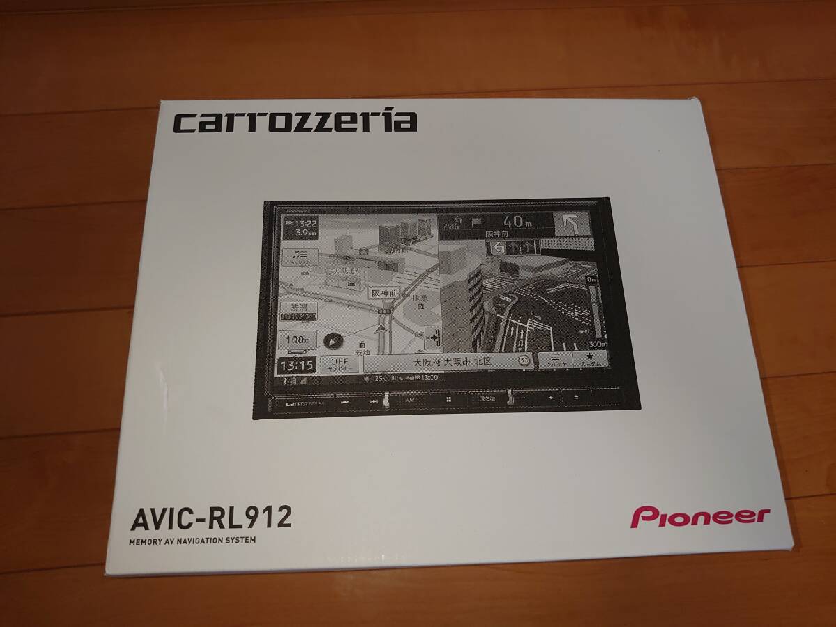 カロッツェリア8V型楽ナビAVIC-RL912フルセグ/Bluetooth/DVD再生/CD録音/HDMI入出力対応 新品・未使用_画像2