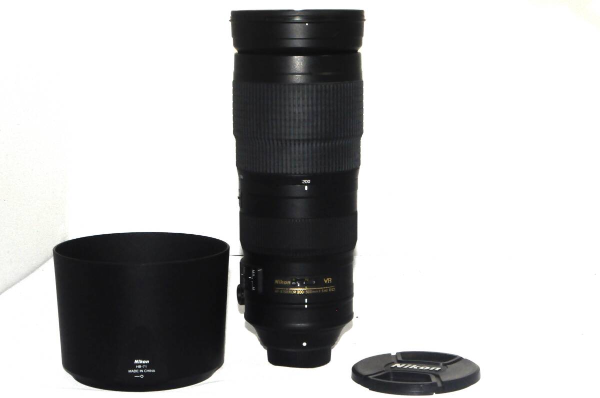 【望遠ズーム】Nikon ニコン AF-S NIKKOR 200-500mm f/5.6E ED VR_画像1