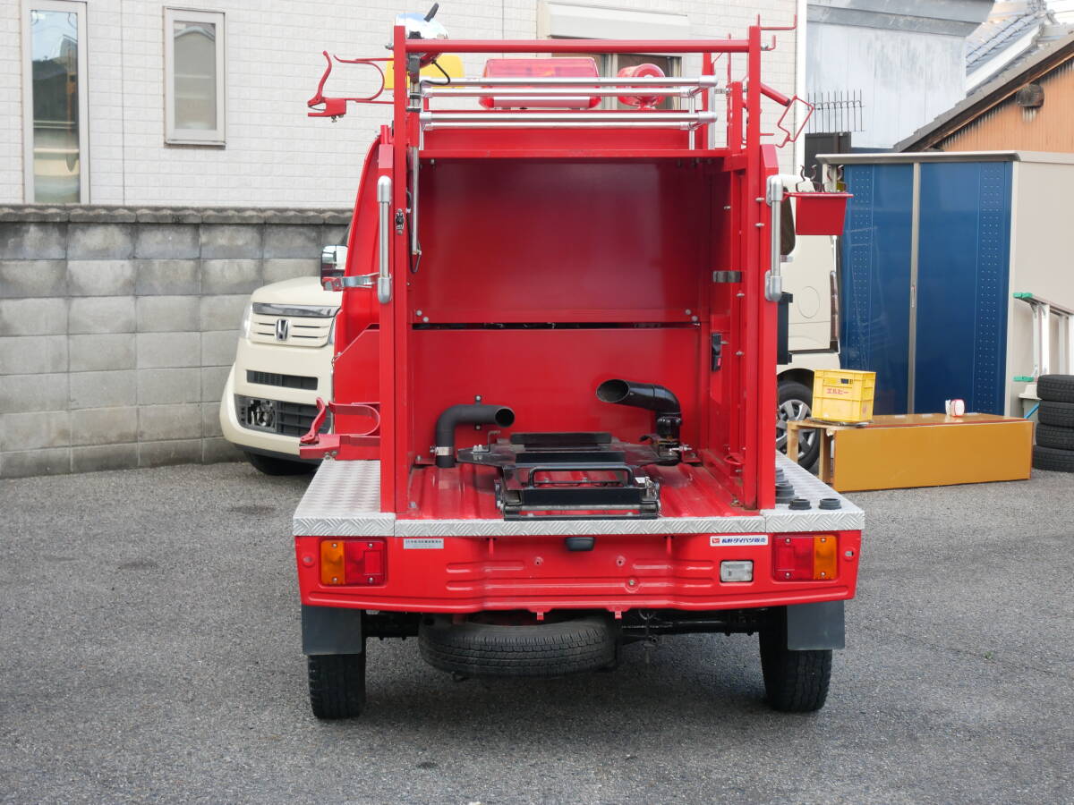 H12yハイゼットトラック HI-RO切り替え付きパートタイム4WD 消防車 元公用車 内外装綺麗です♪ の画像4